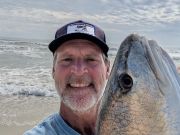 Tradewinds Tackle Shop, Nice Red Drum in Ocracoke Surf