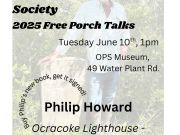 Ocracoke Preservation Society, Porch Talks