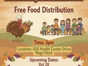 Community Care Clinic of Dare, Free Food Distribution