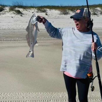 Tradewinds Tackle Shop, Puppy Drum in Ocracoke