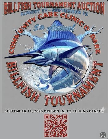 Community Care Clinic of Dare, 5th Annual Billfish Tournament Online Auction