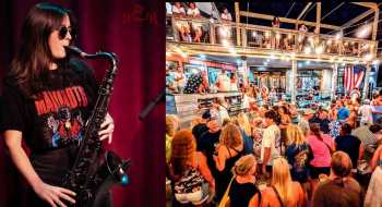 1718 Brewing, The Notorious Clamslammers with Sam on Sax