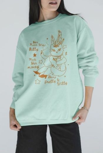 Mermaid’s Folly, Showgirl Kitty Sweatshirt